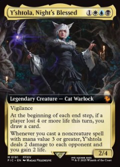 Y'shtola, Night's Blessed Final Fantasy Commander decks Bordless